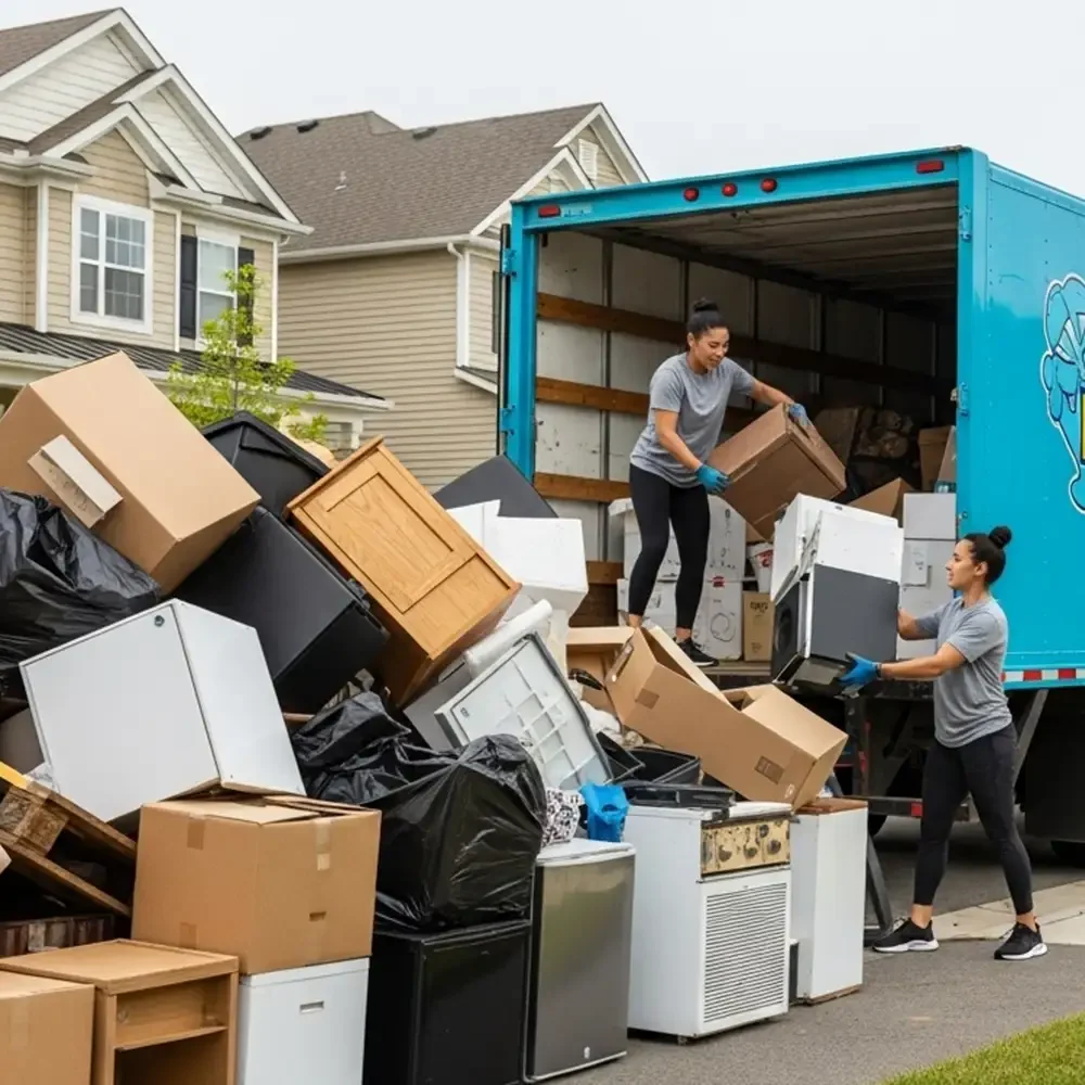 Residential junk removal