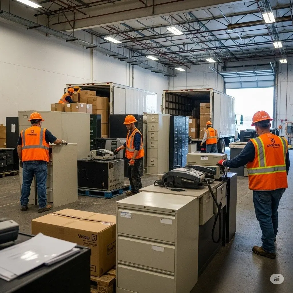Commercial cleanout crew